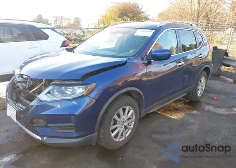 2019 Nissan Rogue Sv из США, поврежденный, VIN KNMAT2MT3KP517394